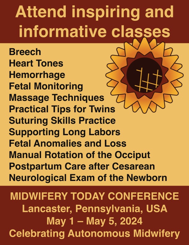 Everyone is welcome at the the Midwifery Today conference in Lancaster, Pennsylvania, May 1–5 midwiferytoday.com/conference/lan…