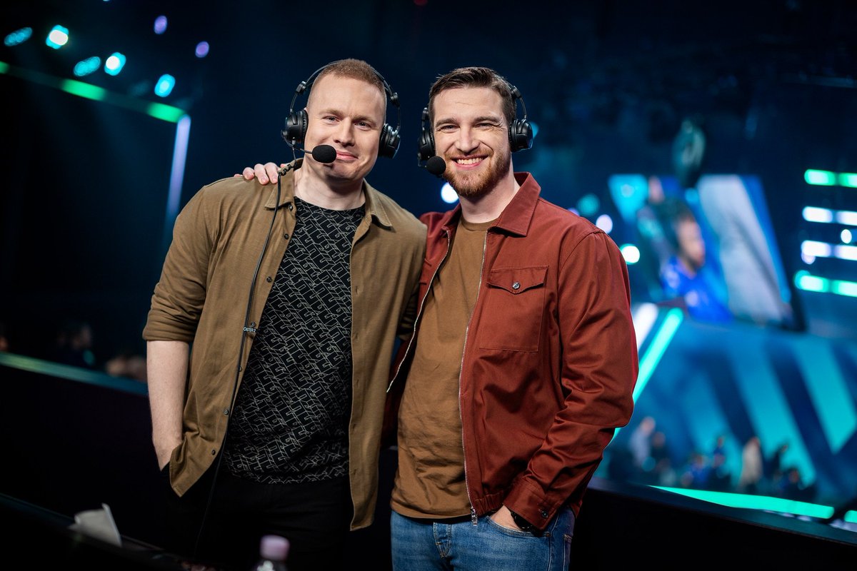 Today I was fortunate enough to cast a couple of fun (and admittedly a bit tilting) #LEC games alongside @MedicCasts While I was nervous and made mistakes, I did have a great time and feel grateful for the opportunity!