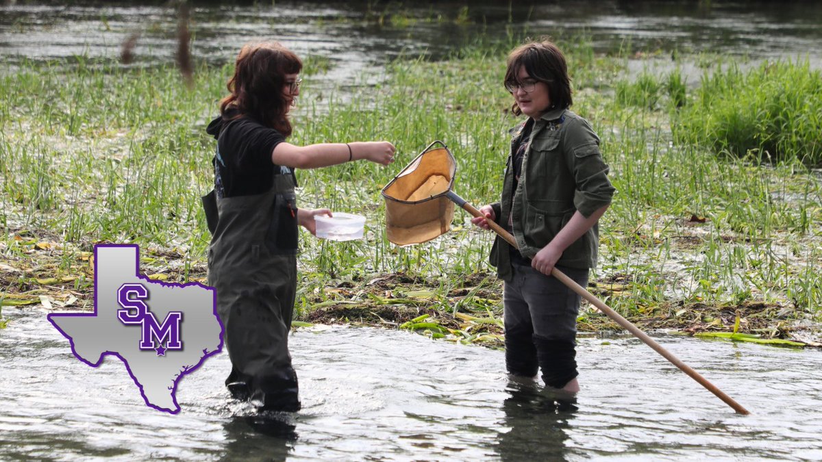 Ms. Wolter’s aquatic science classes made a splash on their first day back with a hands-on lesson that took place in the San Marcos River! Thank you to TXST’s Aquatic Biology program for providing an exciting learning experience for our students #RattlerUp