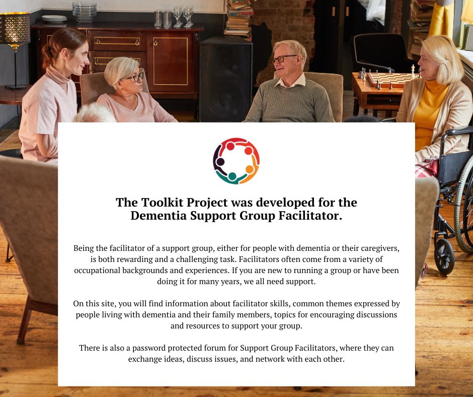 Today's #SocialWorkMonth Feature: Led by RADC Social Worker Susan Frick, MSW, LSW, The Toolkit Project offers the Dementia Support Group Facilitator information, resources, and the ability to network with each other. Learn more at toolkitproject.net