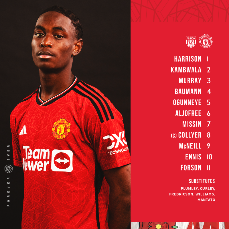 ManUtd's tweet photo. Ready to go in #PL2! 👊

#MUFC || #MUAcademy