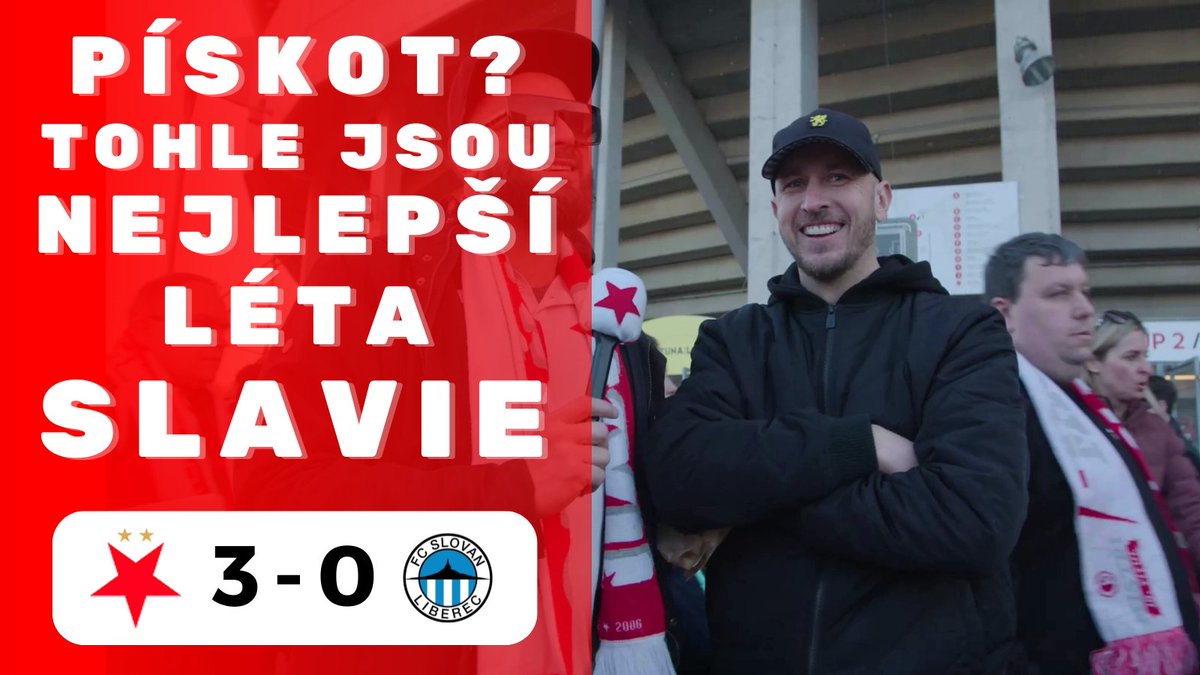 🎥Po Liberci jsme vyzpovídali autora několika skvělých SKS tracků a spoluautora podcastu <a href="/za_carou/">Za čárou</a> - <a href="/dekret/">Dekret</a> - co říkal na pískání z tribun a jak se těší na závěr ligy? 

Dejte si plný rozhovor s Dekretem a řadou dalších slávistů a slávistek klasicky na našem kanále ❤️🤍