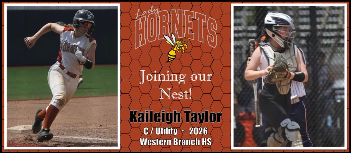 Lady Hornets 2026 (@ladyhornets2026) on Twitter photo We are excited to announce the addition of <a href="/23_Kaileigh_T/">Kaileigh Taylor 2026</a> to our Nest! We are looking forward to being a part of KT's journey! ๐๐ช๐ฅ #setthepace We are excited to announce the addition of <a href="/23_Kaileigh_T/">Kaileigh Taylor 2026</a> to our Nest! We are looking forward to being a part of KT's journey! ๐๐ช๐ฅ #setthepace