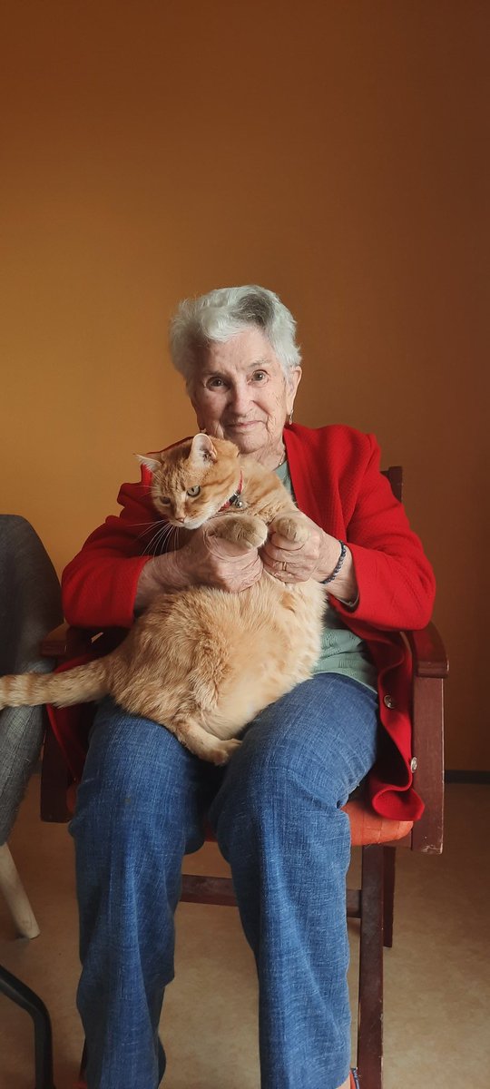 "Si je ne l'ai pas, je n'y vais pas !".
Anne-Marie a emménagé à l'Ehpad avec Pompon (qui se porte bien !)
francebleu.fr/infos/societe/…