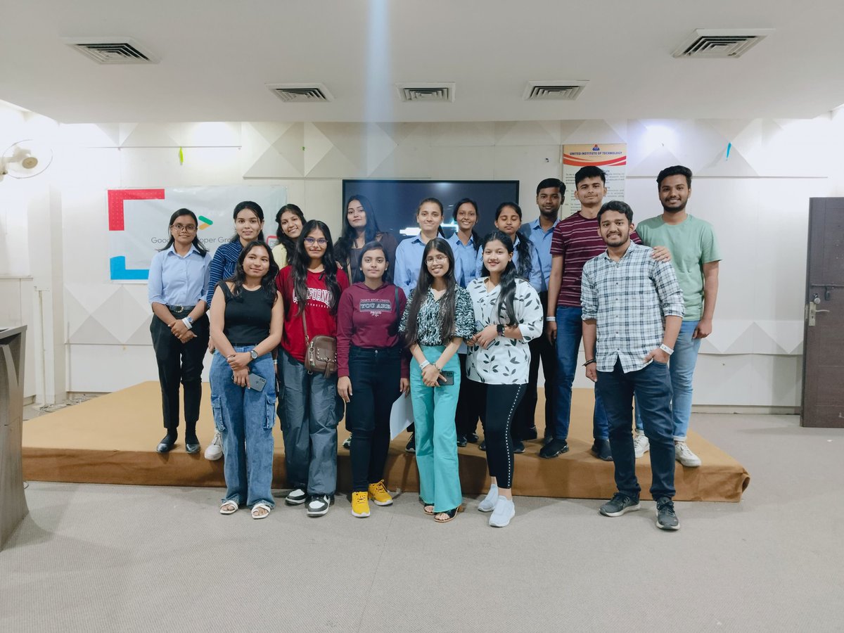 Zaidusyy's tweet photo. Attending GDG Prayagraj's Women's Day event was inspiring. Explored Wikimedia tech at UIT workshop. Excited for the new tech club. Thanks to Ankit Kumar Verma. Ready for my career journey! #GDGPrayagraj #CareerGrowth 🚀 https://t.co/RSCVikfXm4