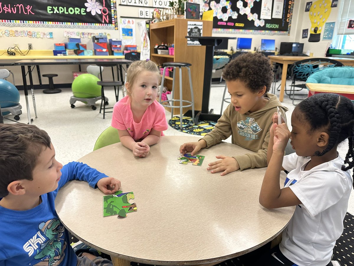 First day of GT for these Kinder Colts! They definitely “FIT” into our GT family ❤️<a href="/NISDFranklinES/">Kay Franklin ES</a> <a href="/NISDGTAA/">NISD GT & AA</a>