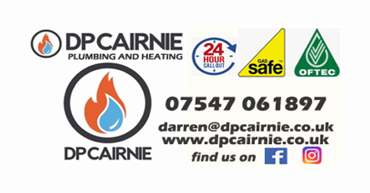 Dealing with a plumbing emergency? DP Cairnie Plumbing & Heating provides 24/7 support for all your #plumbing needs. From #piperepairs to drain cleaning, they're here to help.
#CornerMedia #FiDigital #DPCCairnie #PlumbingServices #LEDBillboards #LocalServices #DrainCleaning