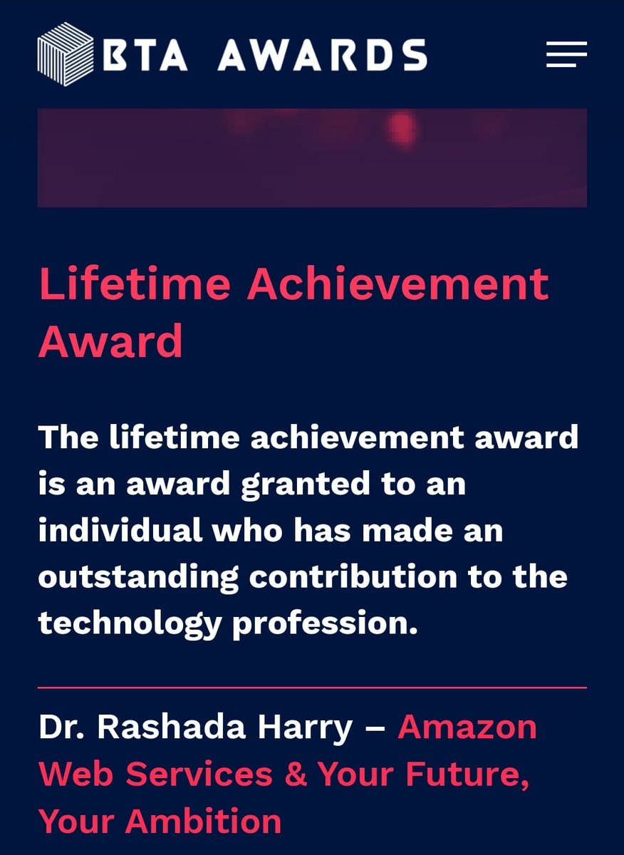 RashadaHarry's tweet image. An unforgettable night at
the Black Tech Achievement Awards. It was a celebration of Black excellence in the tech industry, &amp;amp; I&apos;m completely blown away to have been presented with a lifetime achievement award for my contributions to the tech industry 🏆#BTAAwards2024 #WomanInTech