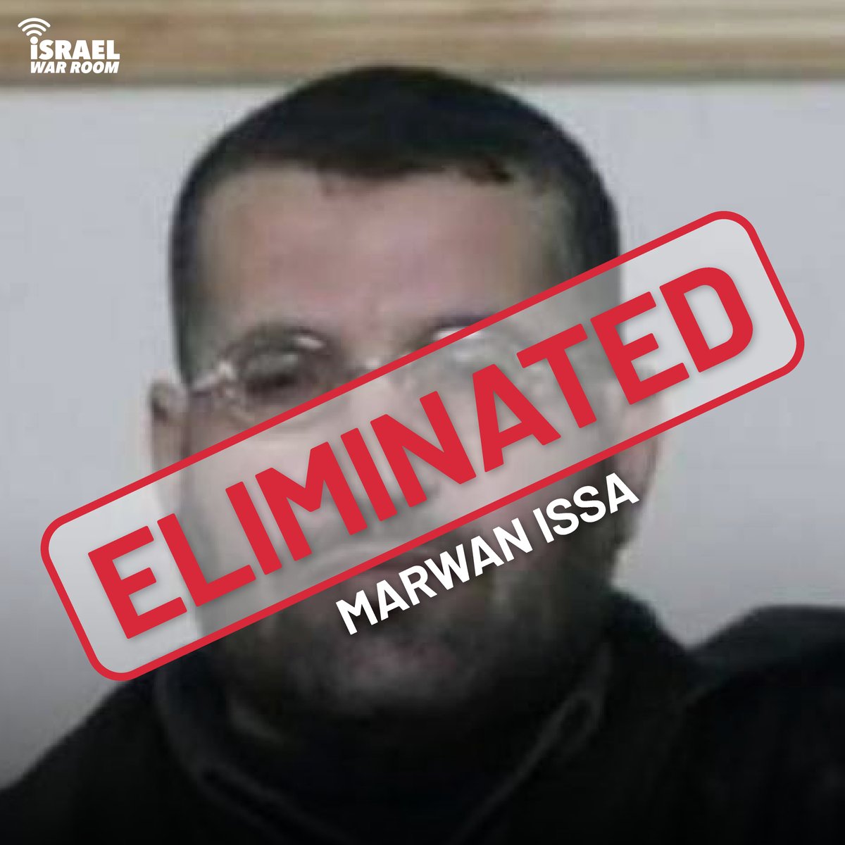 CONFIRMED: Marwan Issa, Hamas's #3 in Gaza, was eliminated in a targeted IAF airstrike last weekend. US National Security Advisor Jake Sullivan confirmed the news today in a press briefing.