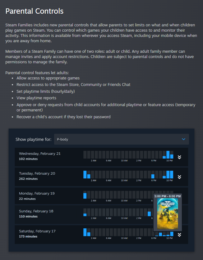 Wario64's tweet photo. Valve announces Steam Families available today on Steam Beta Client https://t.co/qMWr7lBCIy

Intended for a household of up to 6 close family members for game sharing 

Enables users to play games from other family members' libraries even if they are online playing another game https://t.co/z7vQEz1iuW
