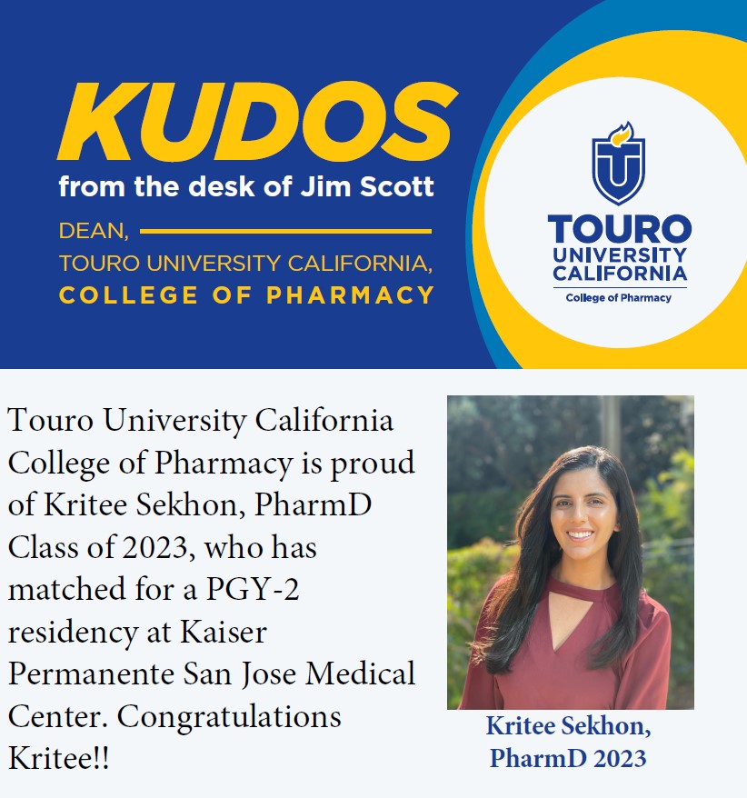 DeanJimScott's tweet photo. Touro University California is proud of our graduates!!

#DeanJimScott #TUCCOP https://t.co/fjM5EOHzkq