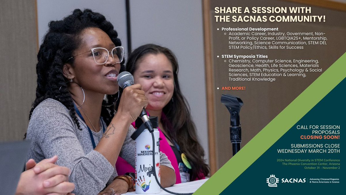 SACNAS Conference 2025 Advertisement
