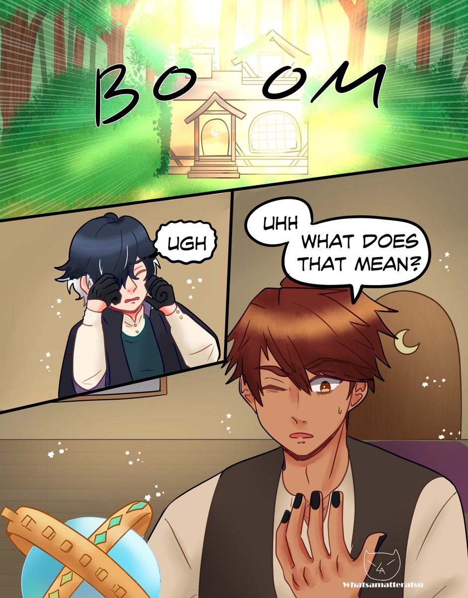 Whatsamatterat's tweet photo. Second half of part 4 for bewitching star au🌟
(1/2)
#bsau https://t.co/P1hi2mezRP