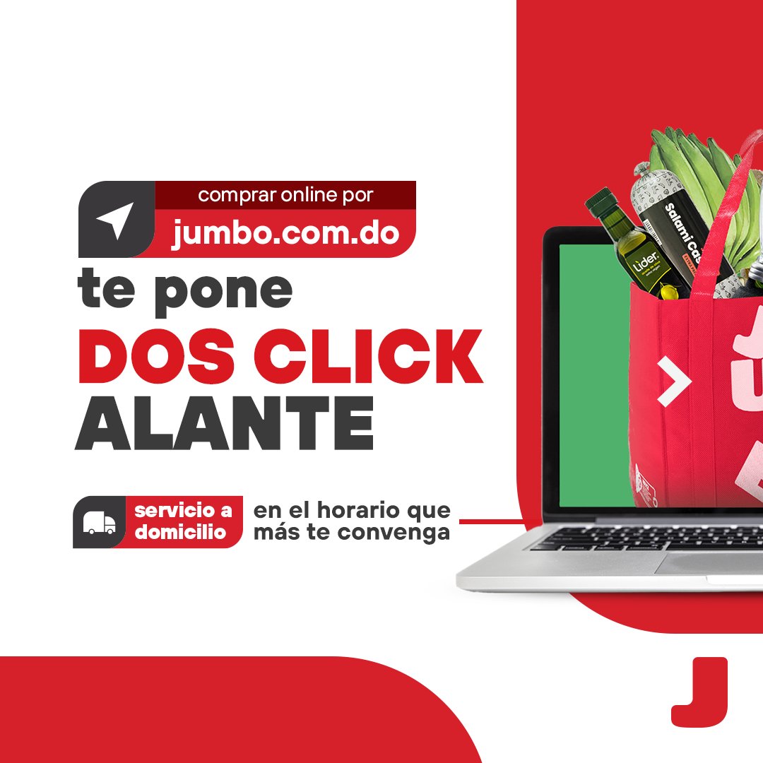 JumboRD's tweet photo. ¡Fácil, rápido y sencillo!✅🛒

✅Sin límite de compra.
✅Paga con tarjeta de crédito o débito.
✅Puedes crear listas de compra.

Ingresa a nuestra web: https://t.co/gDFXQsc8u5 y disfruta de todos nuestros beneficios.🤩🛒

#JumboRD https://t.co/yOeFLih0gb
