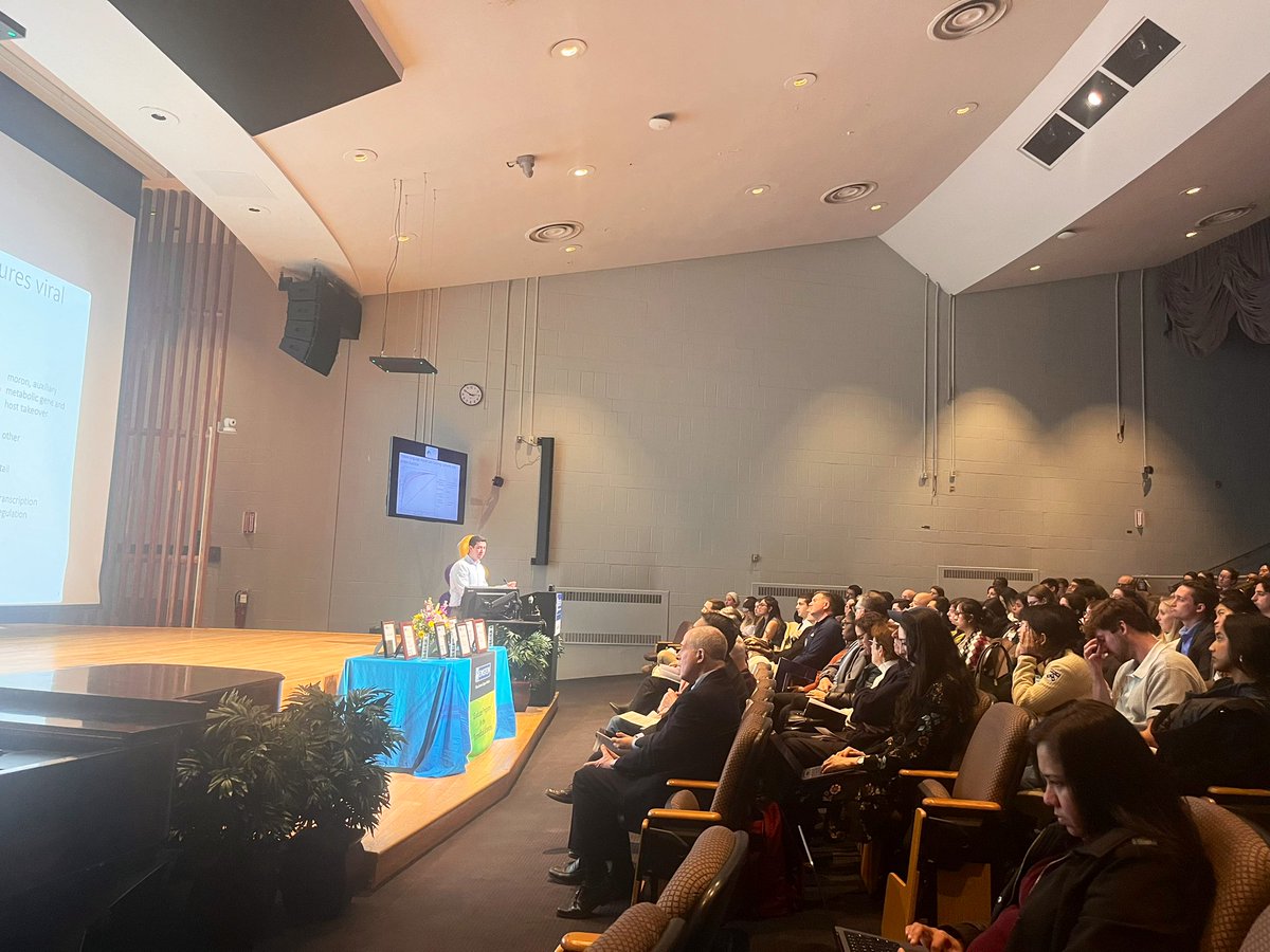 28th ANNUAL JULIUS MARMUR SYMPOSIUM! A Congratulations to the awardees - Sarah Aminov, Zachary Flamholz, Nadege Gitego and Jake Lachowicz