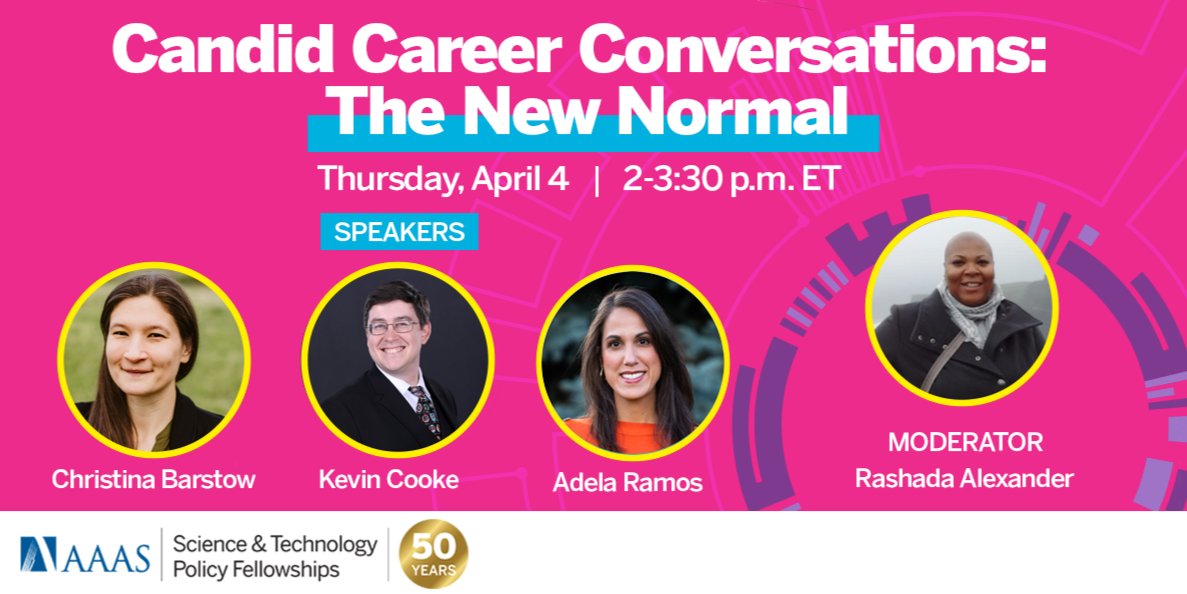 STPF Alumni (@stpf_alumni) on Twitter photo STPF Alumni, don't miss the next Candid Career Conversations webinar!
On April 4, join alums Christina Barstow, Adela Ramos, Kevin Cooke (<a href="/astrokevincooke/">Dr. Kevin Cooke</a>) and <a href="/DrRashada/">Dr. Rashada Alexander</a> as they discuss "The New Normal: Navigating Your Career In a Changing World."
Alumni, invite in your inbox.📨 STPF Alumni, don't miss the next Candid Career Conversations webinar!
On April 4, join alums Christina Barstow, Adela Ramos, Kevin Cooke (<a href="/astrokevincooke/">Dr. Kevin Cooke</a>) and <a href="/DrRashada/">Dr. Rashada Alexander</a> as they discuss "The New Normal: Navigating Your Career In a Changing World."
Alumni, invite in your inbox.📨