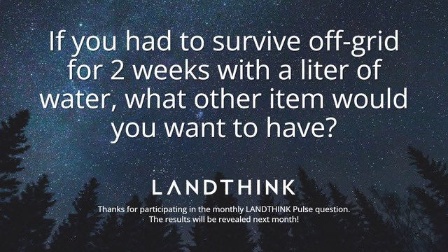 📊 We want to know! Answer the March Pulse before time runs out! Answer here: landthink.com/pulse/ #land