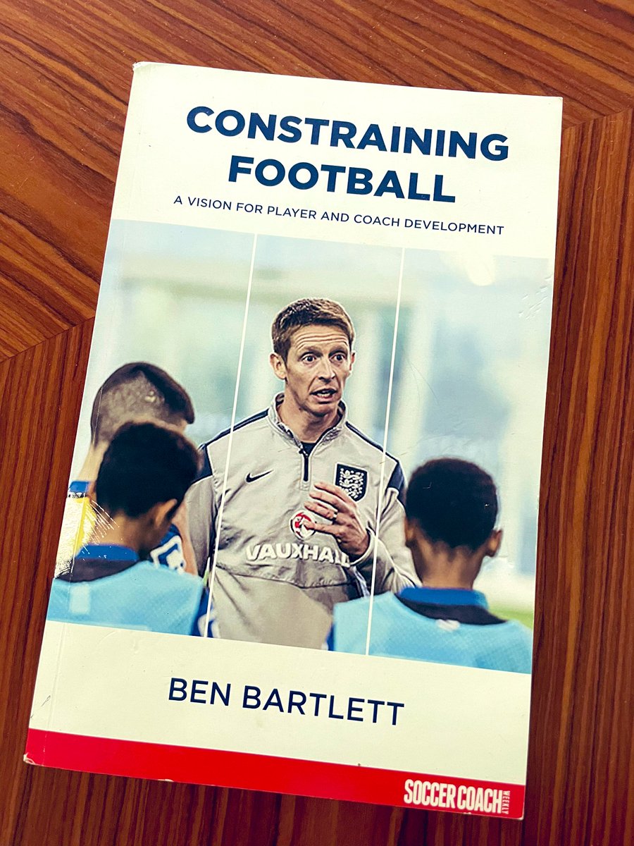 Fewer coaching books have caused me to think more about session design, information provided (or not provided) and relationship with players. An absolute must read. Even better second time around @benbarts “This book is about learning.” 👏🏻⚽️