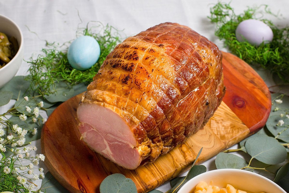 When it comes to Easter Dinner, you gotta have the classics like our Boneless Ham. 🍽️ Order for pick-up now: bit.ly/3T5jUKI #peacelove4r #4rgreatergood #easter #meals #food