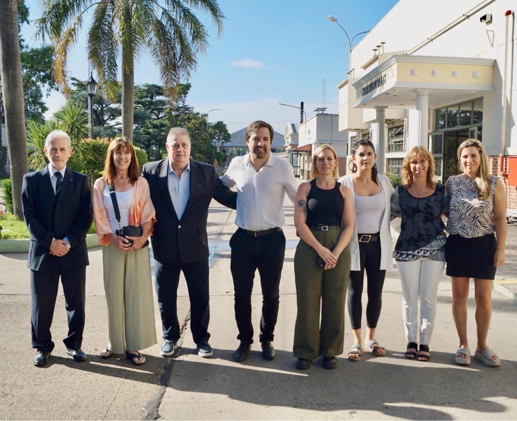 ACollia's tweet image. En los preparativos para el COSAPRO 2024 hoy tuvimos el honor de recibir en la querida Universidad Nacional de #LaMatanza al ministro de Salud @nkreplak