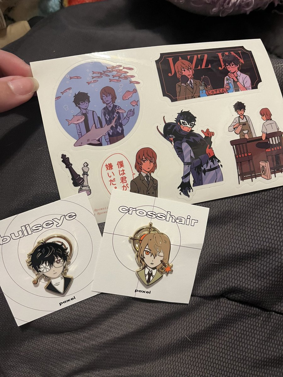 my doomed yaoi (shuake) merch from @poxeii came in today ;;;; their art is so gorgeous 😭❤️❤️❤️