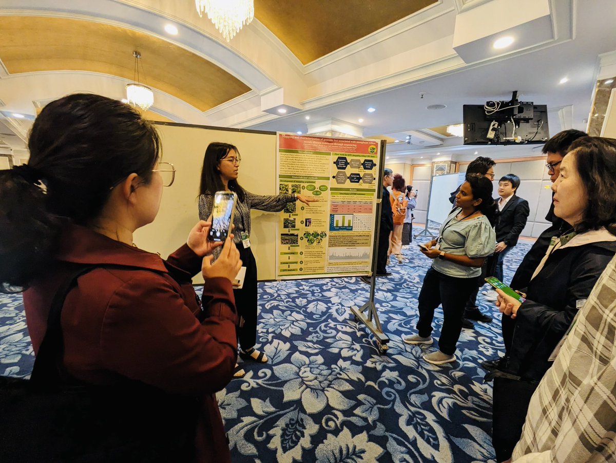 LahkarChayanika's tweet photo. So glad to be a part of the International Mungbean Congress 2024 held at Bangkok, Thailand and interacting with scientists and researchers from different countries working on mungbeans.
My heartiest gratitude to WorldVeg @WorldVegCenter for this wonderful opportunity. https://t.co/Be1AivUMfa