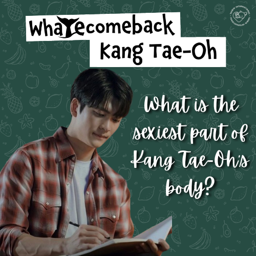 taebinintl's tweet photo. Q10. What is the sexiest part of Kang Tae-Oh’s body?
Pls include these when you reply your answers.💚
#Welcome_Back_TAEOH
#SpringtimeWithKangTaeOh
KANG TAEOH IS BACK
Like, repost, and quote tweet! https://t.co/L3jwWdO6ti