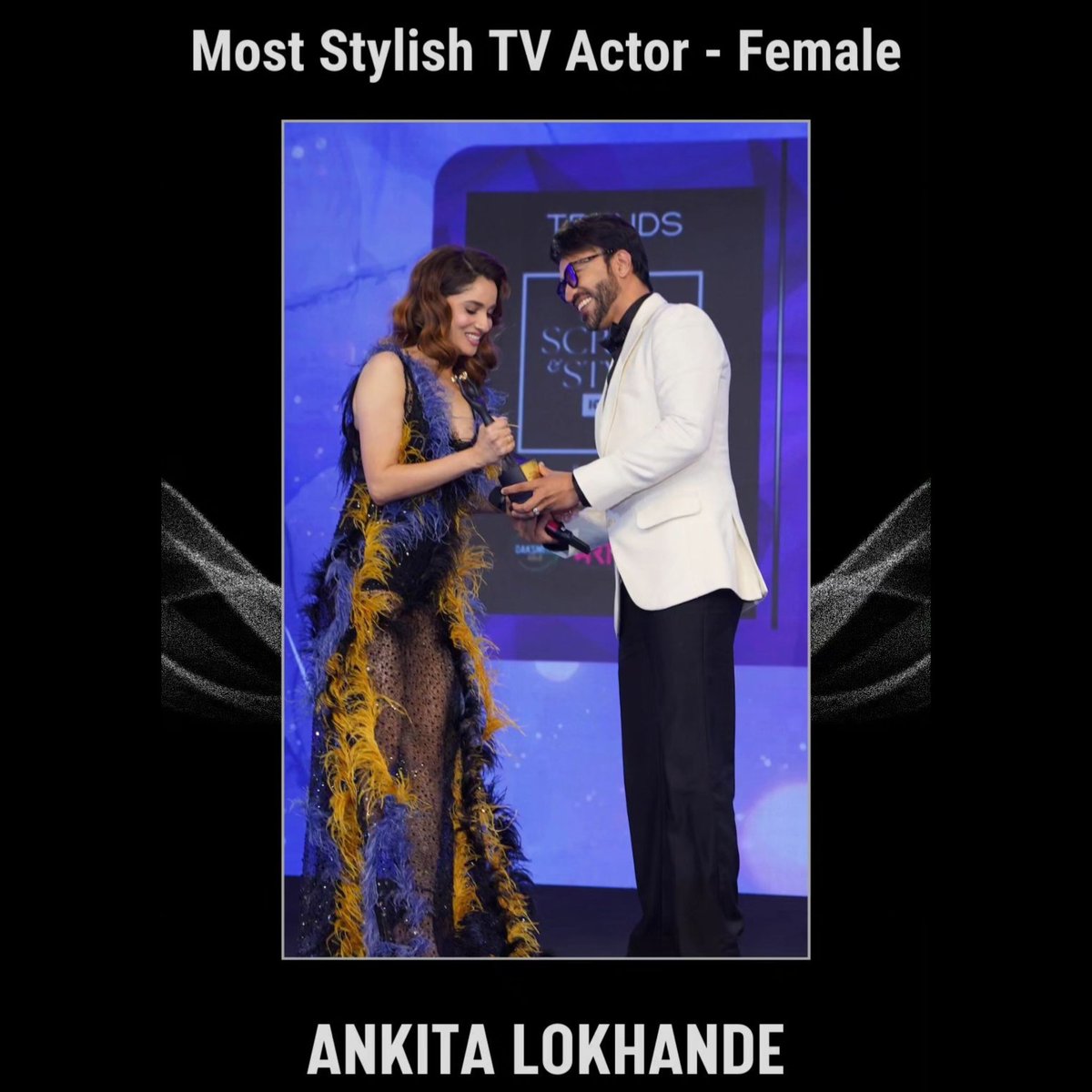 Congratulations AnKu On Winning Most Stylish TV Actor, You Totally Deserved This One. @anky1912 💫❤️

#AnkitaLokhande #StyleDiva #AnkuHolics
