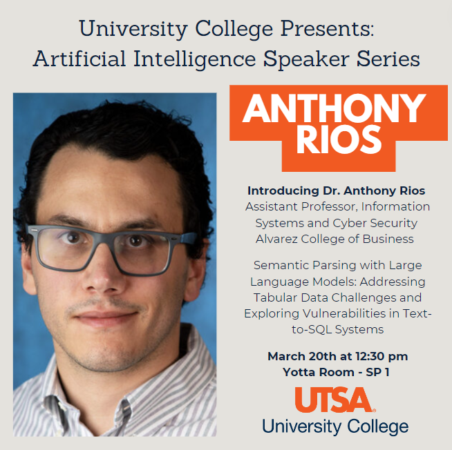 UTSA College of AI, Cyber and Computing tweet media