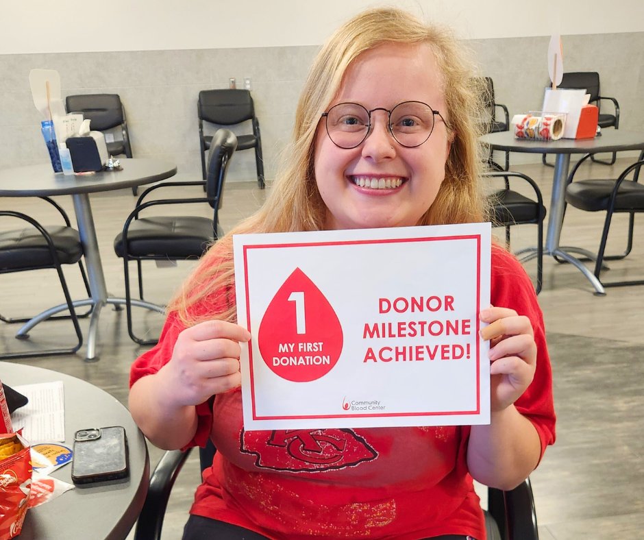 Whether it's your first or your fiftieth, your donation makes a difference in someone's life. 1 in 3 people will need blood in their lifetime—will you be there to help?