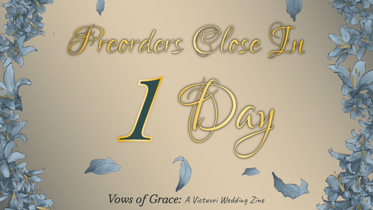 Vows of Grace Zine | SHIPPING COMPLETED tweet media