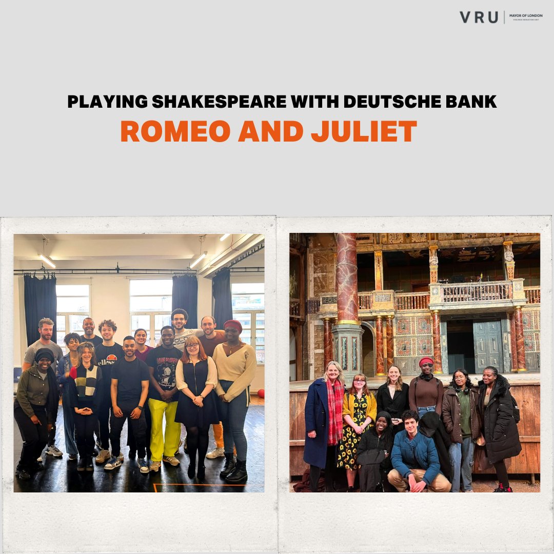 🎭Our Young People's Action Group worked with @The_Globe to embed the voice of young people on its production of ‘Romeo and Juliet’. 📽️ They also created a video resource for young people encouraging discussion on preventing violence. ➡️Watch here: bit.ly/3TFZbOU