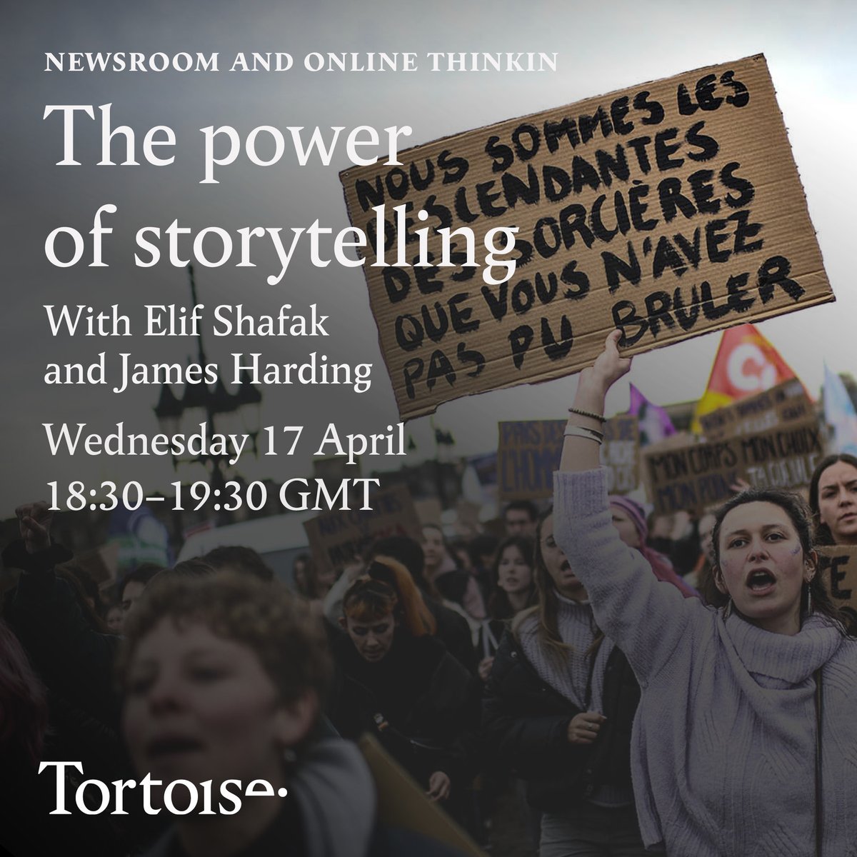 In an age of division and disinformation, it can feel like we live powerlessly. On 17 April, join us live in the newsroom in conversation with award-winning British-Turkish writer @Elif_Safak as we consider the power of words as resistance. Book now: torto.se/3PsJic5