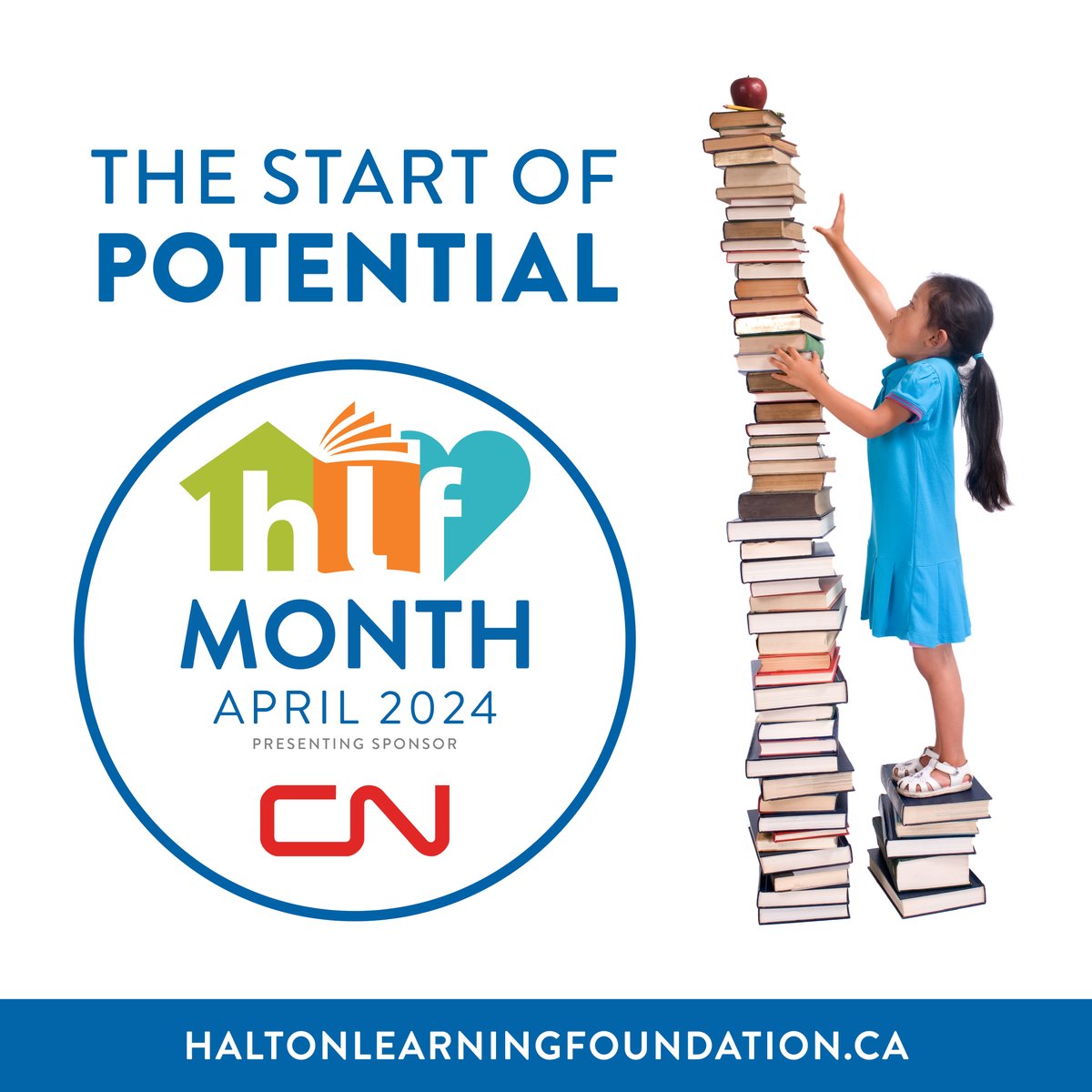 Demand for HLF support for @HaltonDSB students was up 40% last school year, and is higher by another 30% since September. This April, help us raise funds and awareness about students who need some financial help to achieve their potential. bit.ly/hlfmonth. #HLFMonth