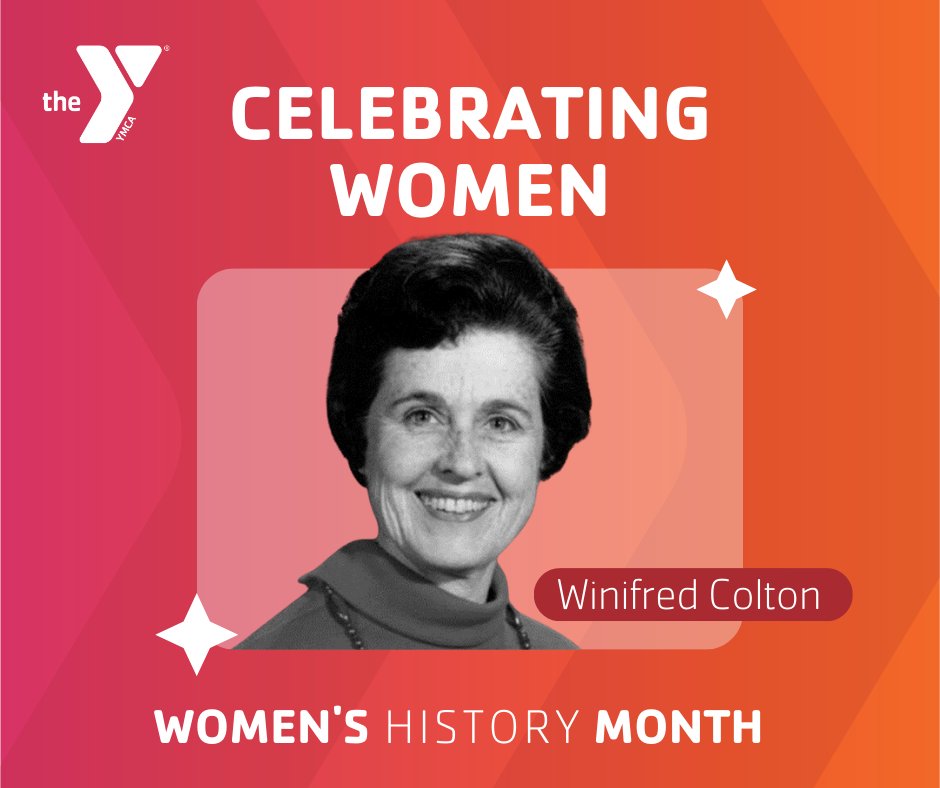 KansasCityYMCA's tweet photo. Winifred Colton began her Y career as women’s and girls’ work secretary at the YMCA of Metro Chicago. In 1957, the Y's National Council’s statement of purpose no longer applied to “males only,” and she became the first woman professional on the national staff. #WomensHistoryMonth https://t.co/imFpXFUwSy