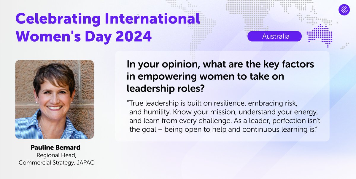 In the spirit of empowerment this March, @Pauline Bernard, Regional Head, Commercial Strategy, JAPAC, distills the essence of leadership into three pivotal qualities: resilience, calculated risk-taking, and humility. #EnvisionPharma #IWD2024 #InspireInclusion