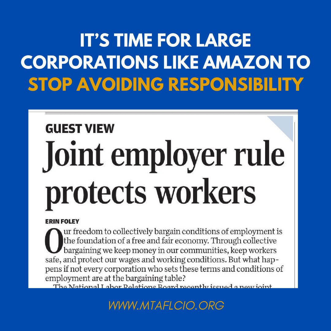 Montana AFL-CIO tweet media