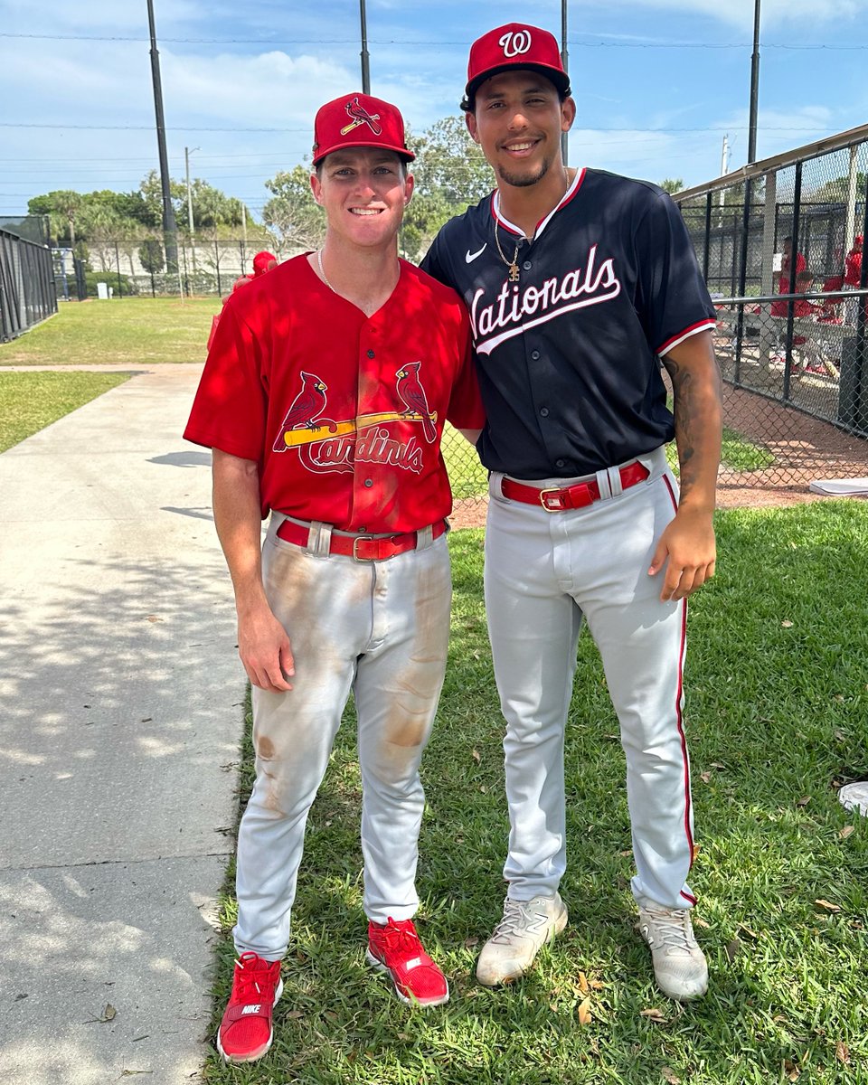 CanesBaseball's tweet image. Back together again 🥹

#ProCanes | #SpringTraining