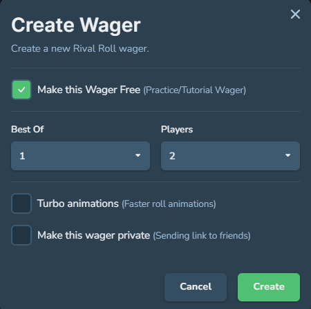 rivalrolldotcom's tweet image. 🚨Try out RivalRoll for FREE🚨

We have just added the ability to play for free and practice your dice rolls 

Come improve your skills or try us out before you start earning 💰 

Play now at: rivalroll.com