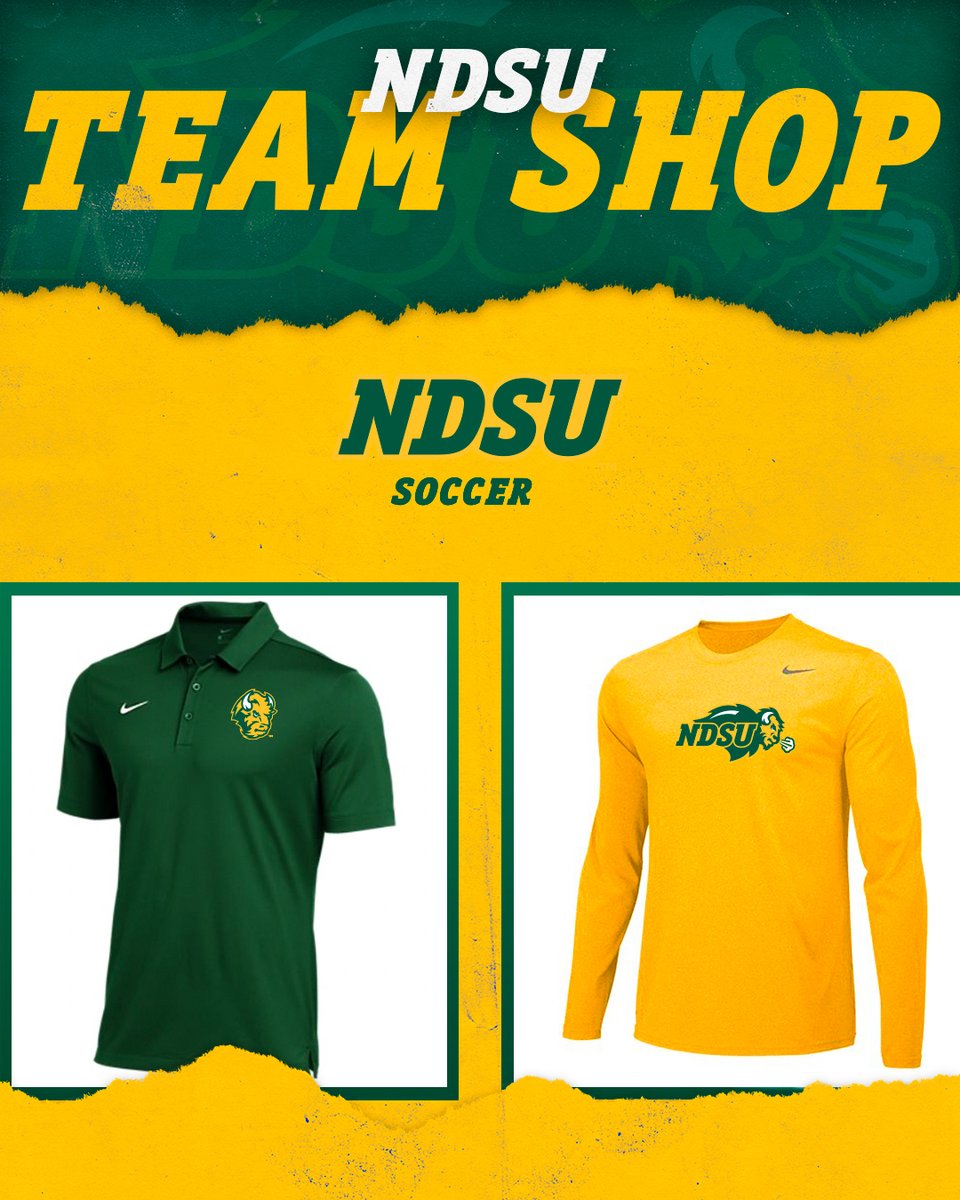 Looking for some new NDSU Soccer gear? Here is the link to the 2024 NDSU Soccer Team Store! Share with family and friends, as the store closes March 25. ▶️ bit.ly/4916FAC