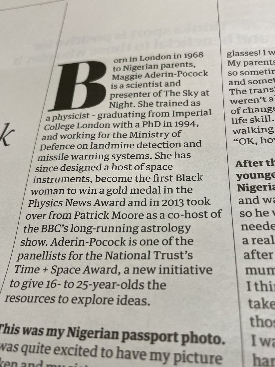 I hope the @guardian apologised to DMAP. I know typos occur and we’re all human but this is a MFI of the highest order. @skyatnightmag @BBCStargazing. Next we’ll be reading about the Russel Grant space observatory.