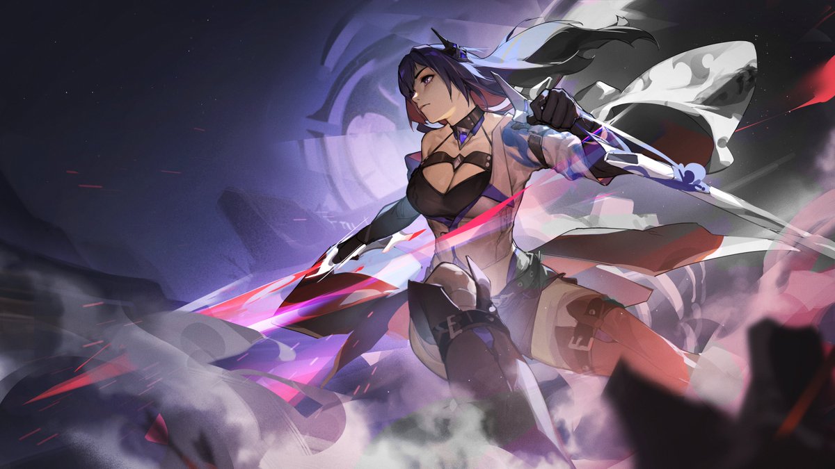 Drifting 
#HonkaiStarRail #Acheron #HSRHBD