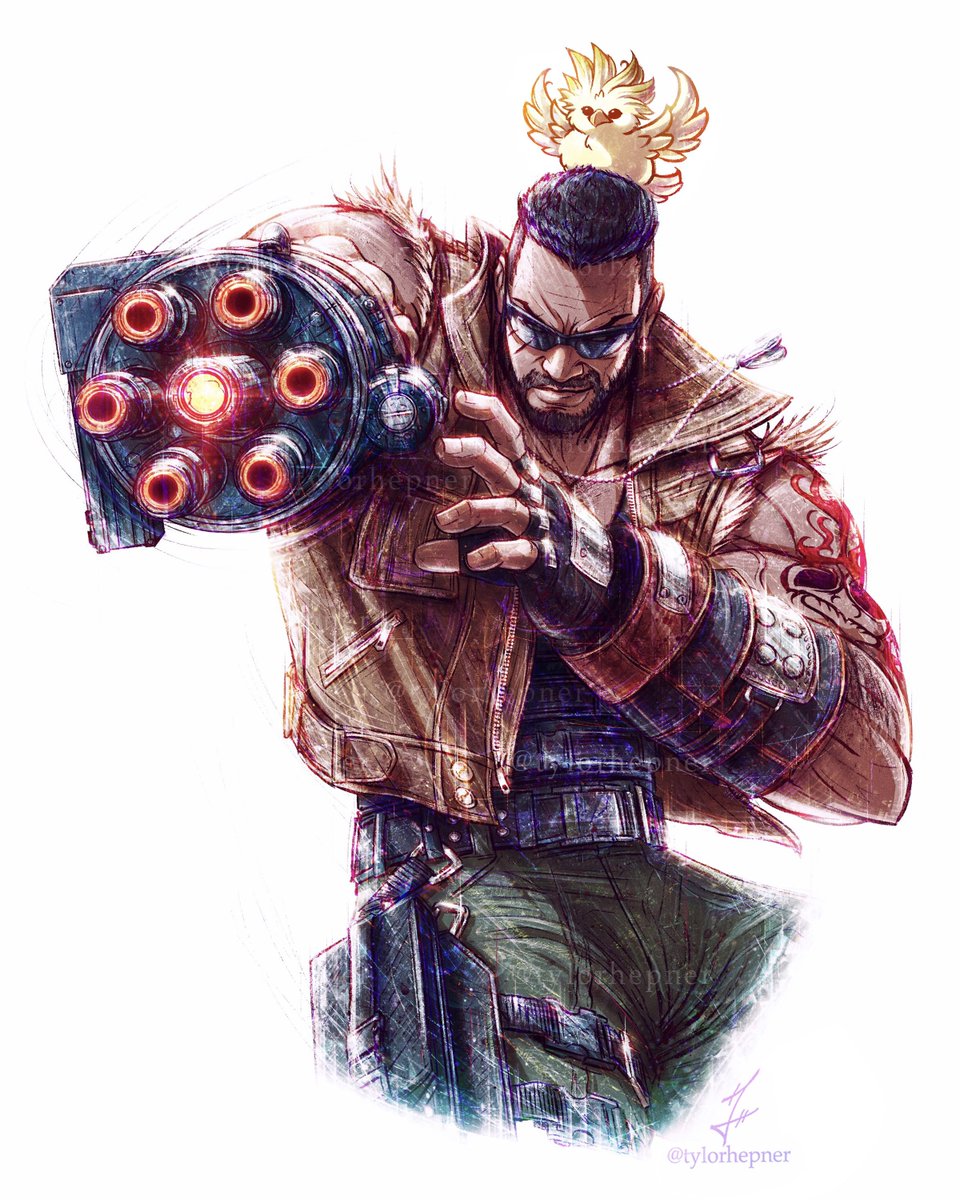 TylorHepnerArt's tweet photo. Barret and Cloud Jr.✨ #FF7R https://t.co/SpwZr1RnIN