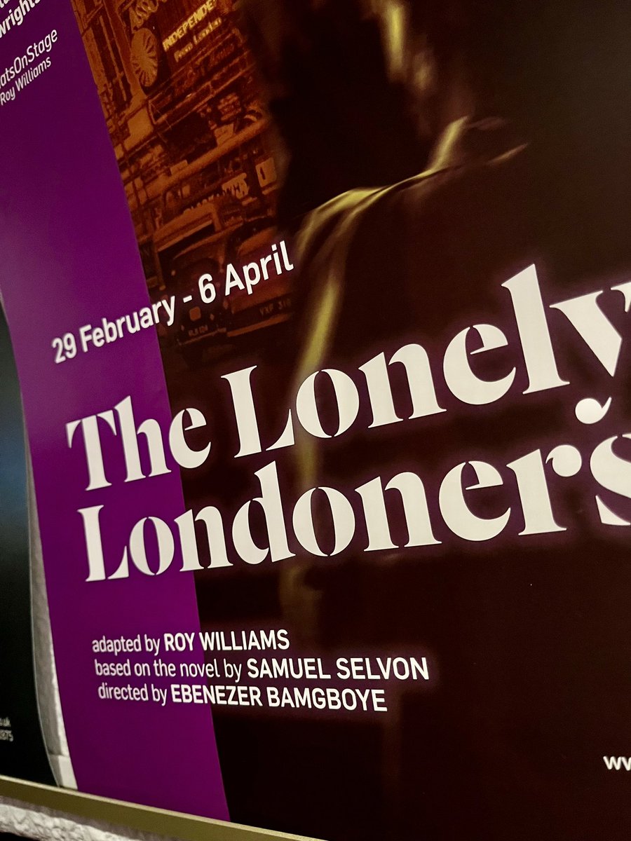 Wow @royboywilliams WOW! Important, powerful, deeply moving theatre. @JSTheatre