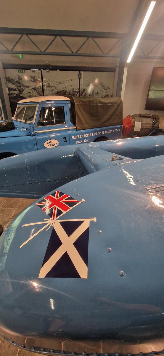 Donald Campbell's Bluebird K7 will go on general public display tomorrow for the foreseeable future @ruskin_the Coniston.