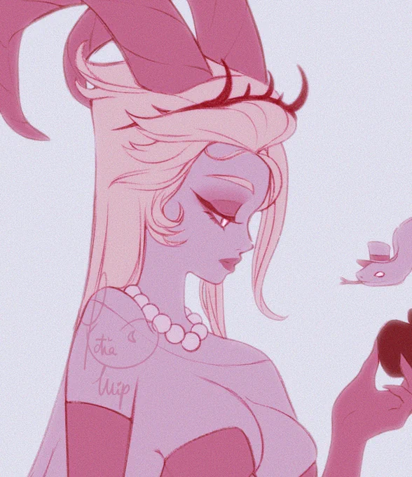 Lucifer my boy your taste is immaculate#lilith #wip 