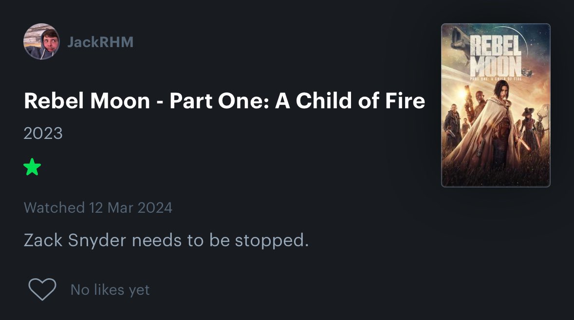 Netleyyy's tweet image. #ZackSnyder #Netflix #RebelMoonPartTwo
