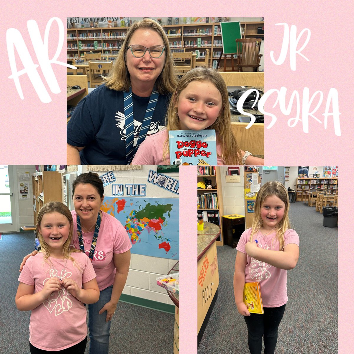 Congratulations firstie Eagle <a href="/CitrusGrove_VCS/">Citrus Grove Elementary, Deland FL</a> for reading <a href="/kaaauthor/">Katherine Applegate (kaaauthor.bsky.social)</a> <a href="/SSYRAJR/">Florida SSYRA Jr.</a> Doggo and Pupper, setting a goal and achieving it. Thank you <a href="/wlfontai/">Wendy Fontaine</a> Mrs. Mann and @YoungAkyoung for helping this Eagle SOAR! #cgeeagles