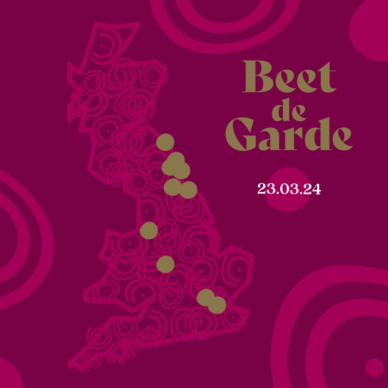 🔴 Beet de Garde is back this Saturday at a selection of great exclusive first draught pours across the country 🔴

Gogwt some deliciously, crimson, earthy, rich, aromatic and smooth Beets.