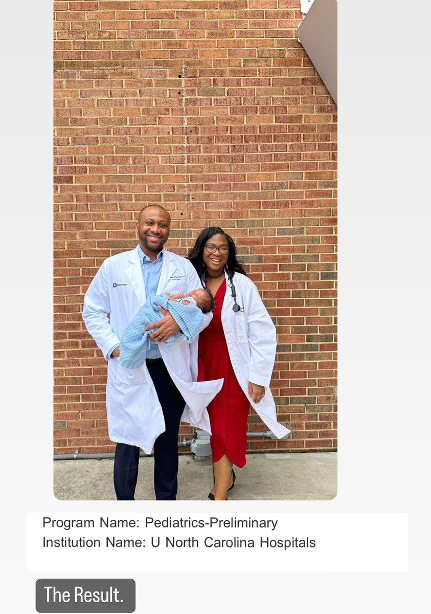 When you match to the program you interviewed at while in labor and get to attend match day with your newborn. #BlessedAndGrateful #Match2024 #futurepediatricdermatologist